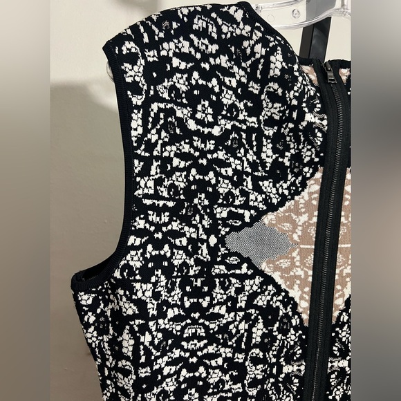 Bcbgmaxazria Jose Knit Bandage Dress Size large cocktail dress holiday dress - Picture 4 of 10